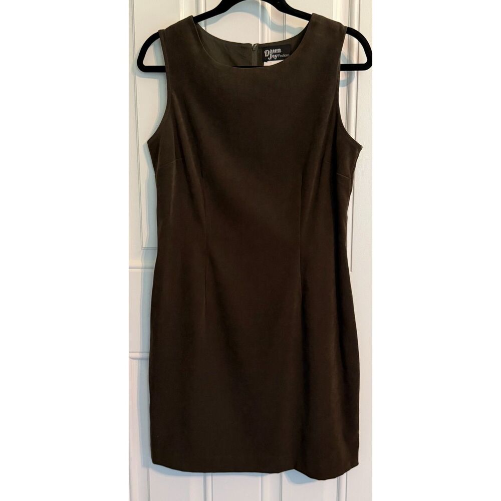 Vintage Dawn Joy Fashion Green Dress size 9/10